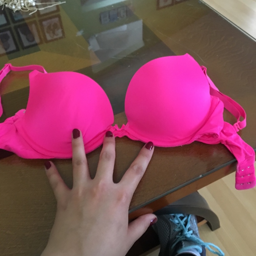 Hot PINK Push up Bra